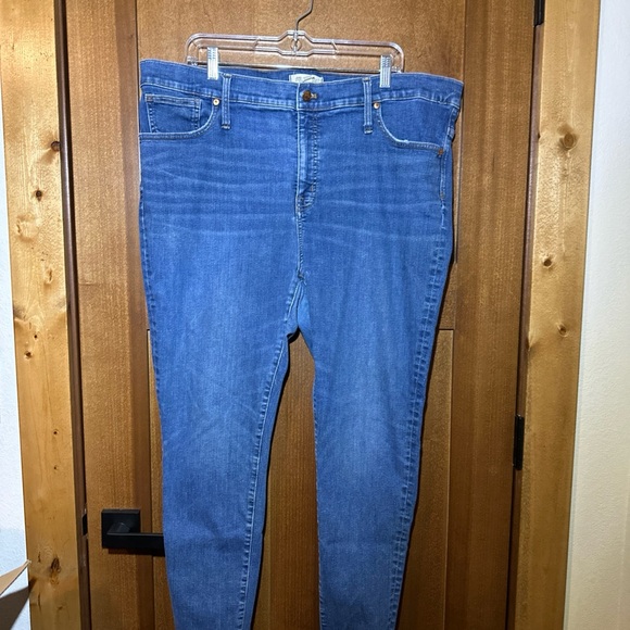 Madewell Denim - Madewell Women's‎ 9" Mid-Rise Skinny Jean Size 35 Style M4233 Blue Stinson Wash